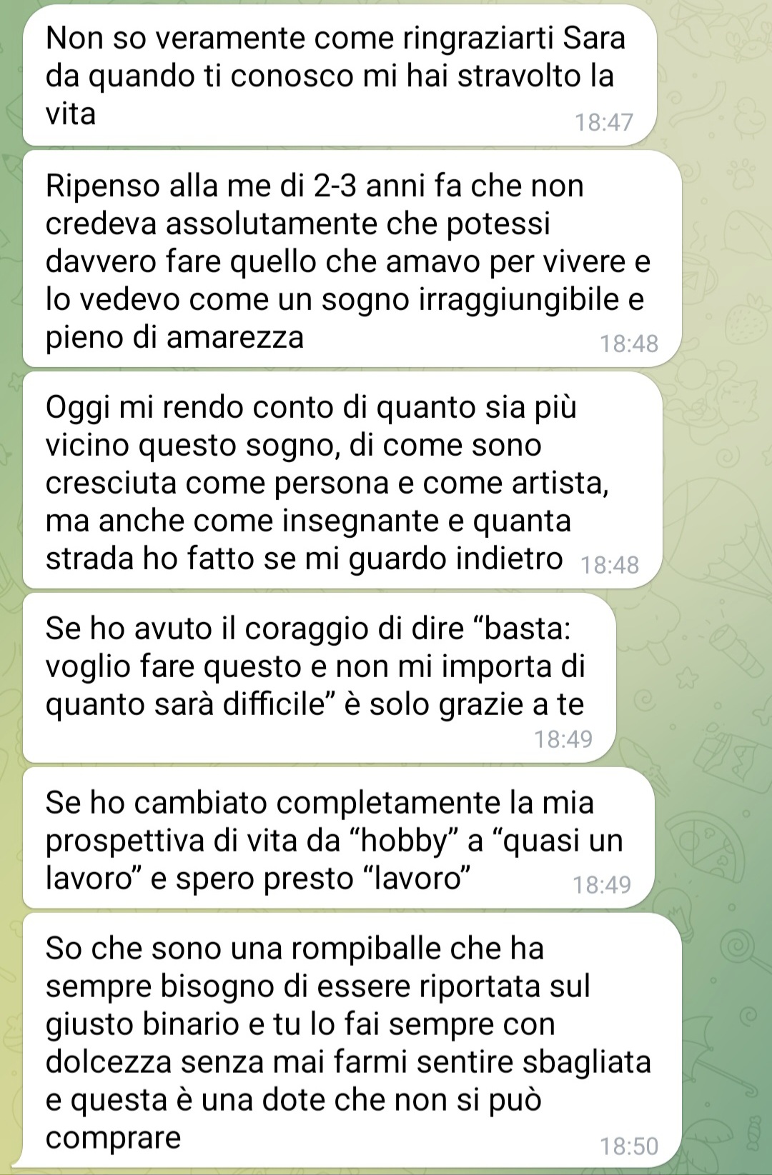 Feedback Chiara - Program Urano